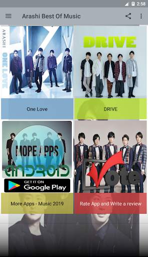 Arashi Best Of Music screenshot 4