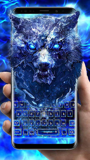 Neon Wolf Keyboard screenshot 1