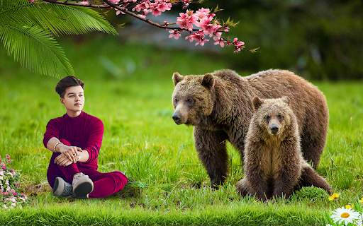 Wild Animal Photo Editor: Photo Frames Banane Wala screenshot 5