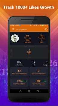 Track & Monitor Followers for Instagram screenshot 2
