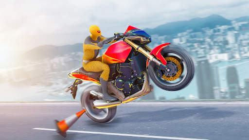 game sepeda aksi balap moto screenshot 4
