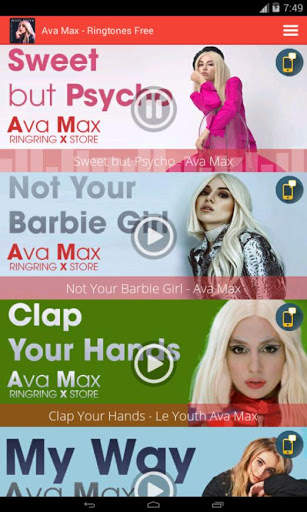 Ava Max - Ringtones Free screenshot 1