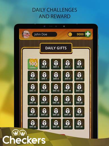 Checkers 3D Game - Checkers online screenshot 8