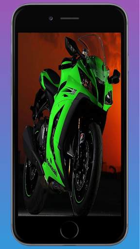 Kawasaki ninja wallpaper screenshot 1