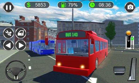 City Euro Bus Driver Sim 2019- bus simulator games screenshot 2