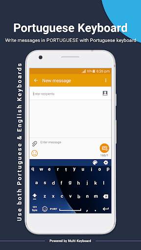 Portuguese Keyboard screenshot 3