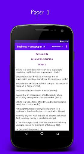 Business Studies Form 1-4 Revision screenshot 3