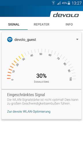 devolo WLAN Hilfe screenshot 2