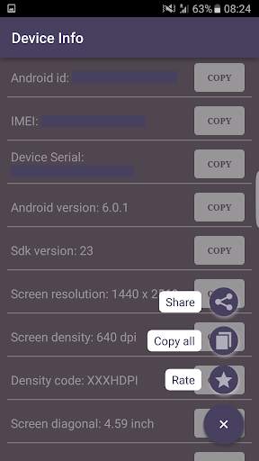 Device Info screenshot 2