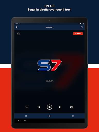 Radio Studio 7 Web - Radio - Tv screenshot 2
