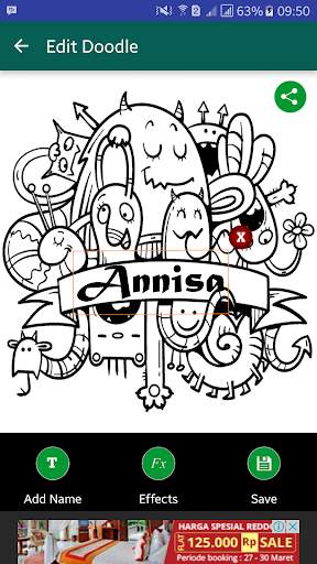 Doodle Name Art Maker screenshot 6