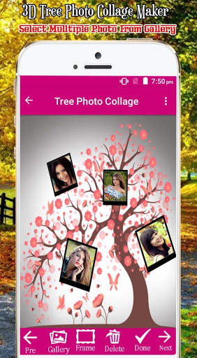 Tree Photo Collage Editor screenshot 2
