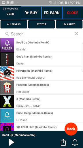 Marimba Ringtone Remix screenshot 5