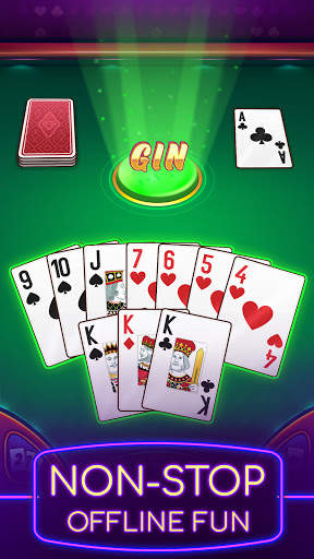 Gin Rummy HD - Offline Gin Rum screenshot 2