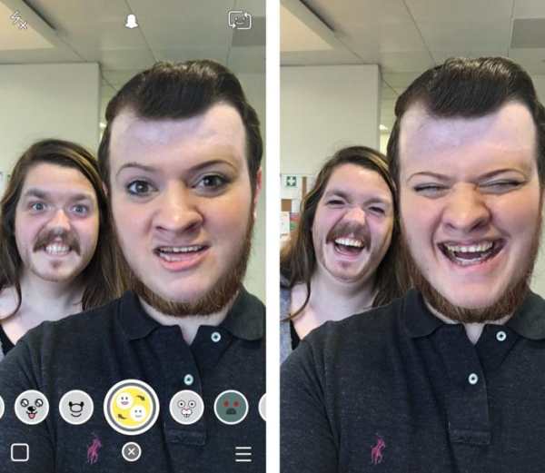 Selfie lenses camera screenshot 1