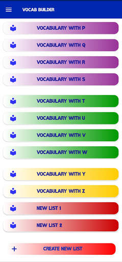 Vocab Builder | Hindi-English Vocabulary | Edit screenshot 1