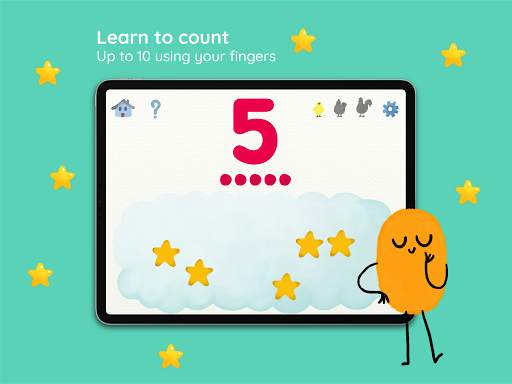 Marbotic 10 fingers: Math App screenshot 1