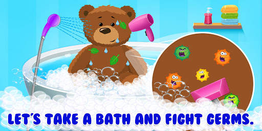 BABY Panda House Clean up Game screenshot 1