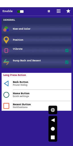 SoftKeys - Home Back Button screenshot 1