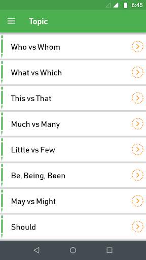 English Grammar Advanced screenshot 2