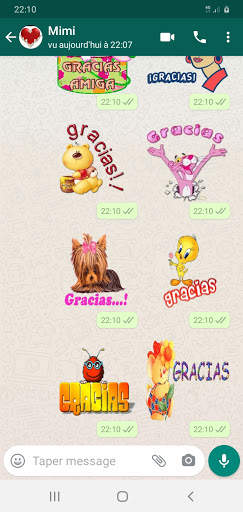 Sticker de Gracias  para WhatsApp 🌹 screenshot 2