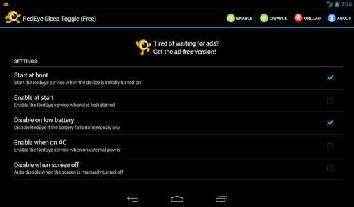 RedEye Stay Awake (free) 5 تصوير الشاشة