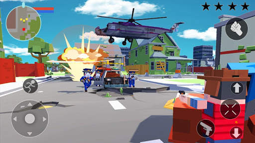Gangster Crime 3D - Pixel Edition screenshot 1