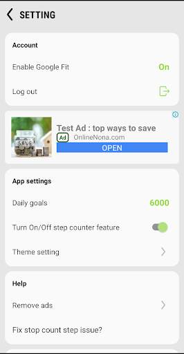 Steps counter, Calorie Tracker & Pedometer Free screenshot 8