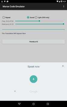 Morse Code Text Sound & Light screenshot 4