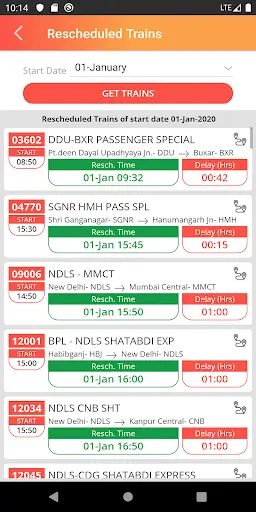 National Train Enquiry System screenshot 8