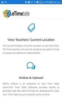 eTimetable screenshot 4