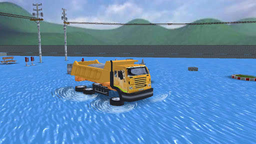 Truck Water Floating Drive screenshot 2