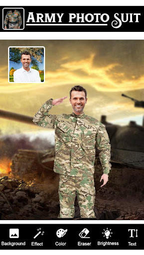 Army Suit Photo Editor screenshot 5