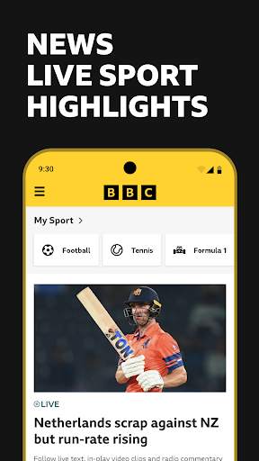 BBC Sport - News & Live Scores screenshot 1