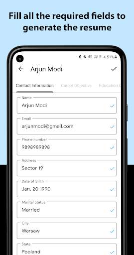 Resume Builder - CV Maker screenshot 2