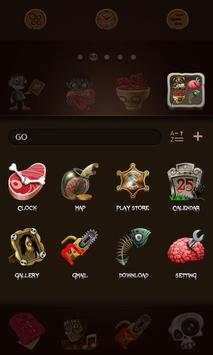 Zombie GO Launcher Theme screenshot 3