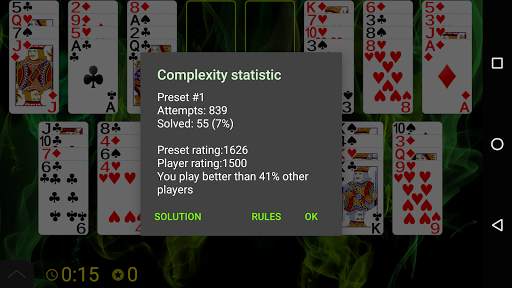 Fifteen Puzzle Solitaire screenshot 7