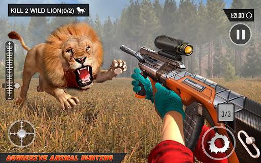 Wild Dinosaur Hunting Dino Sim screenshot 7