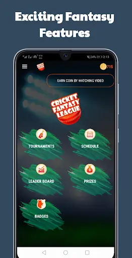 CricFL - Cricket Fantasy League screenshot 1