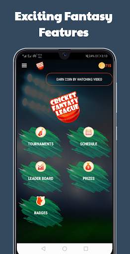 CricFL - Cricket Fantasy League स्क्रीनशॉट 1