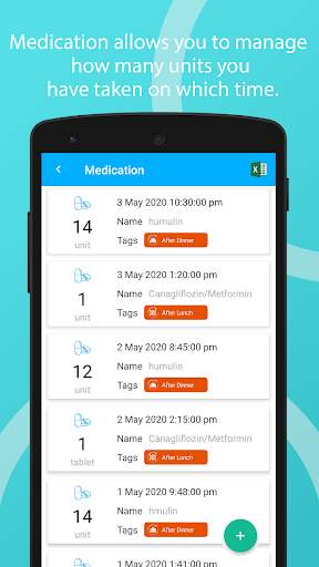 Blood Glucose Tracker (Diabetes Tracker) screenshot 7