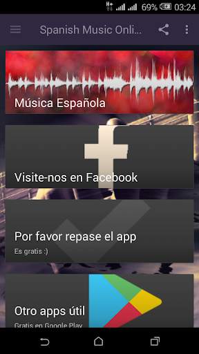 Spanish Music Online screenshot 2