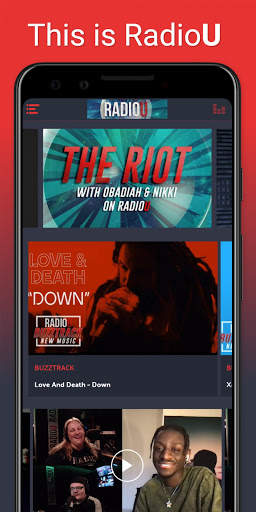 RadioU – Where Music Is Going screenshot 1