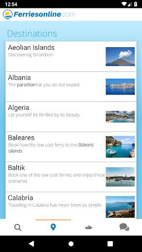 Ferries online screenshot 7
