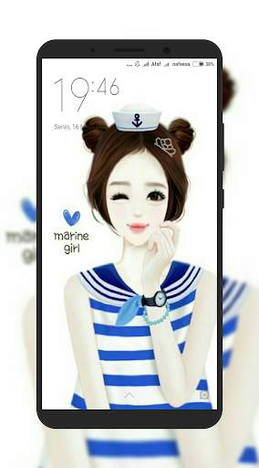 Laura Cute Wallpaper screenshot 5