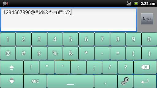Multicolor Soft Keyboard Free screenshot 3