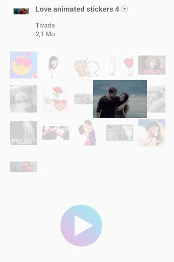 Love Animated Stickers WAStickerApps Romantic screenshot 2
