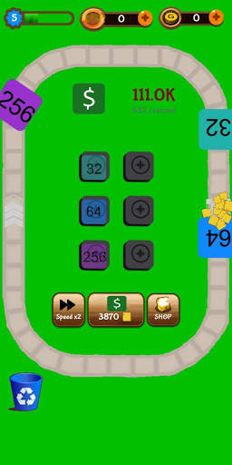 Merge Idle 2048 - Tycoon Games screenshot 4