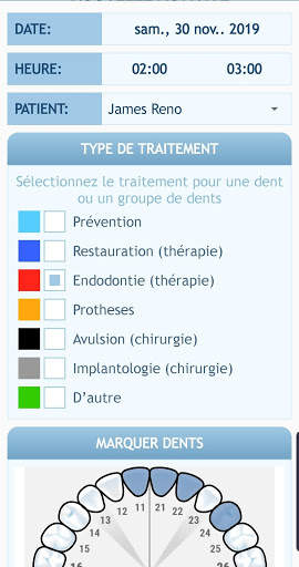 Dentist Manager: App pour la gestion de patient screenshot 8