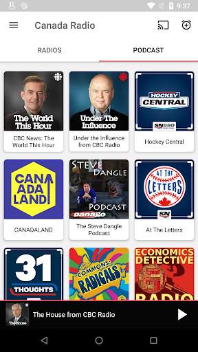 Radio Canada Live -  Radio Player Canada screenshot 4
